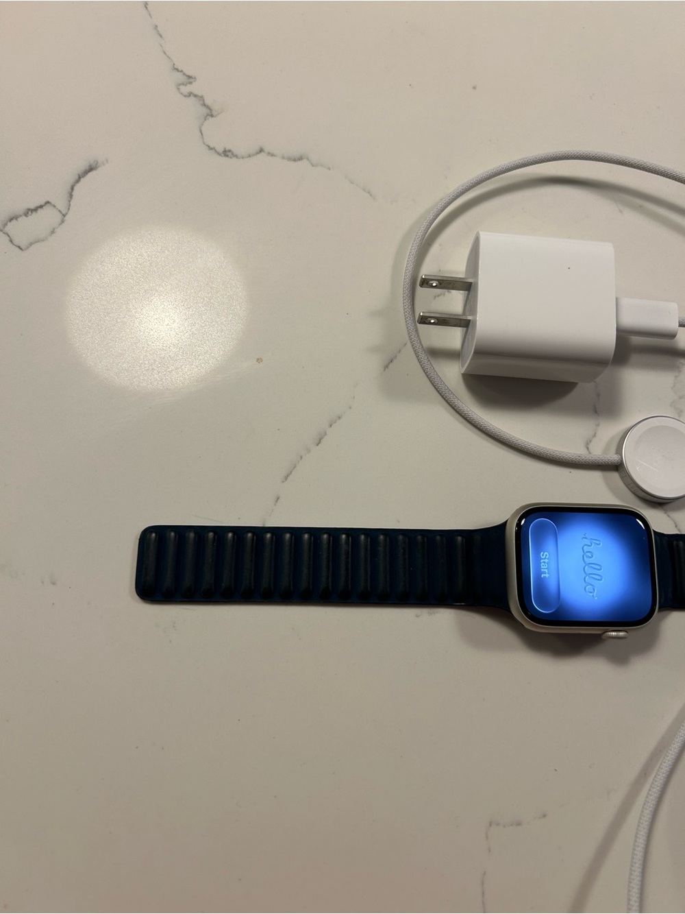 Apple Watch Series 9 With Navy Magnetic Band With Charger watchOS 26.4 - Picture 8 of 16